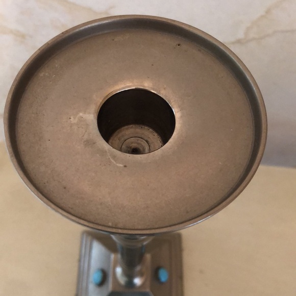 10” silver candlestick - Picture 6 of 10